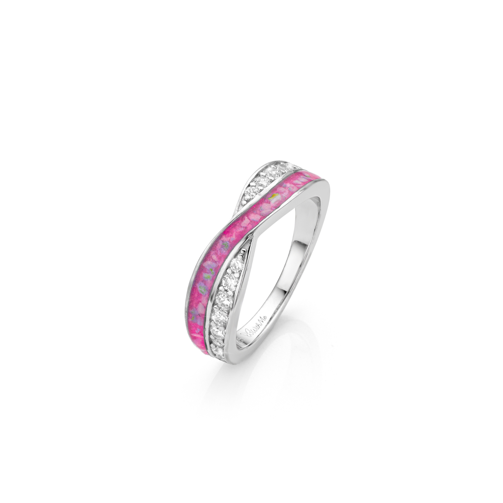 Infini Brillance Loving Pink WithMe™ Gedenksieraden Memorial Ring