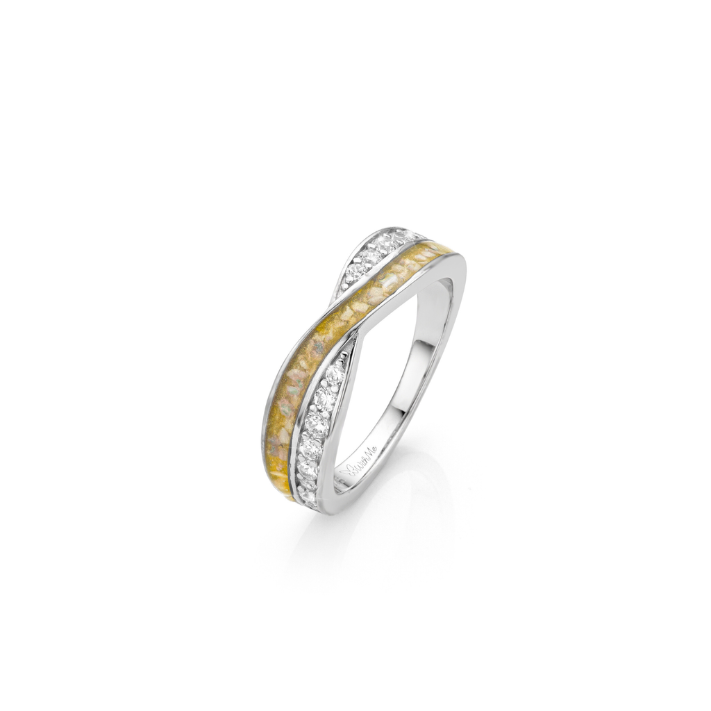 Infini Brillance Golden Spirit WithMe™ Gedenksieraden Memorial Ring