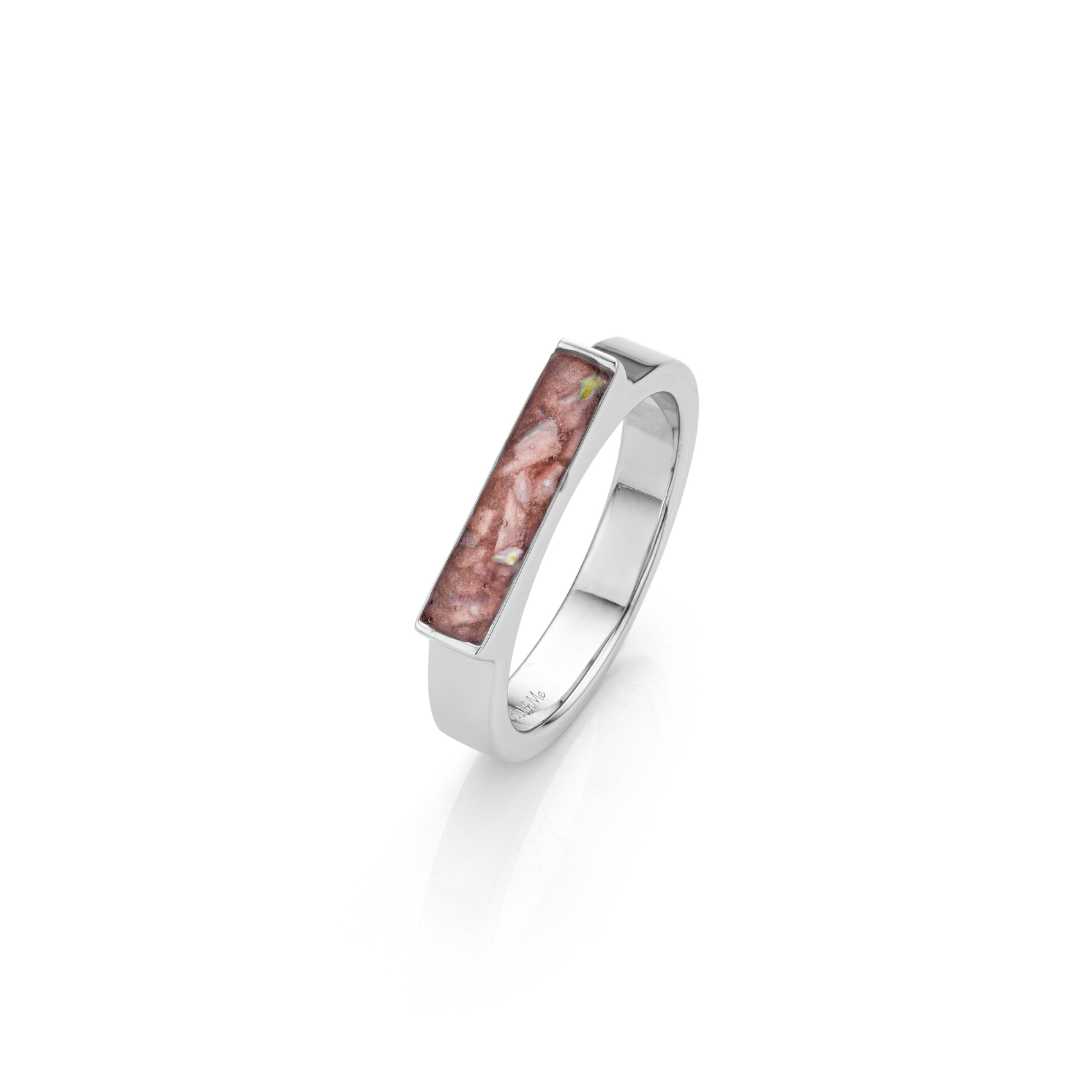 Ligne Éternelle Deep Red WithMe™ Gedenksieraden Memorial Ring