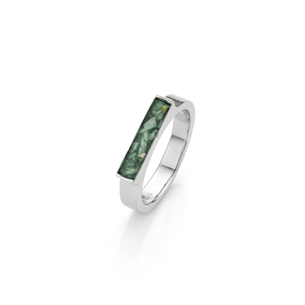 Ligne Éternelle Forest Green WithMe™ Gedenksieraden Memorial Ring