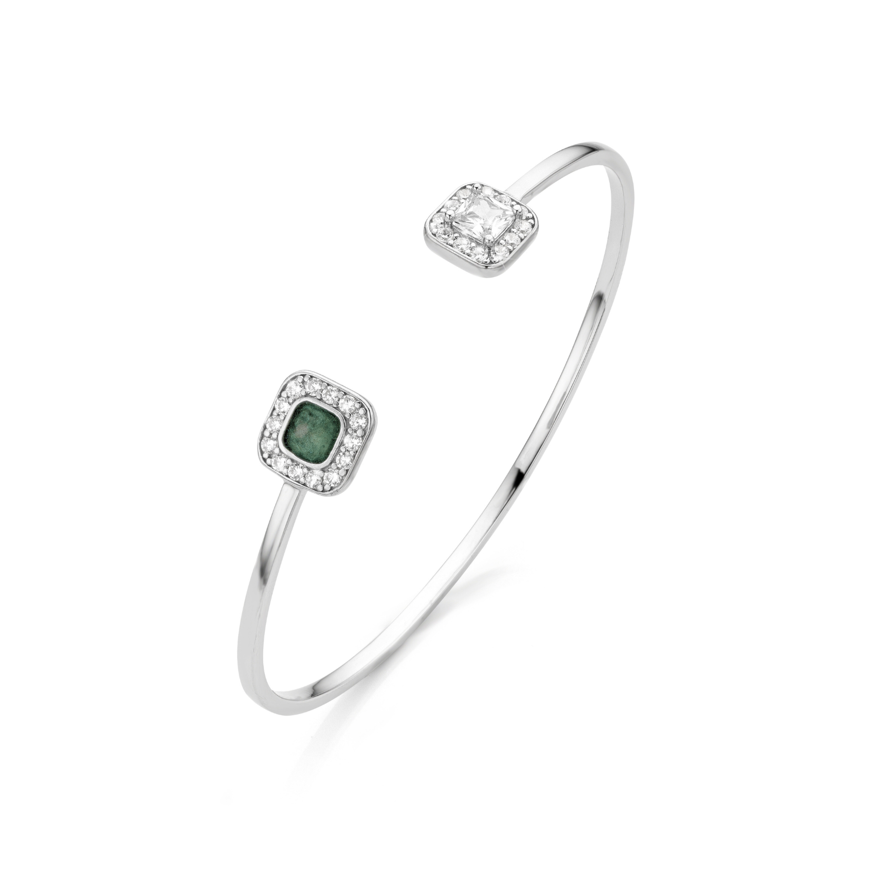 Miroir Forest Green WithMe™ Gedenksieraden Memorial Bracelet