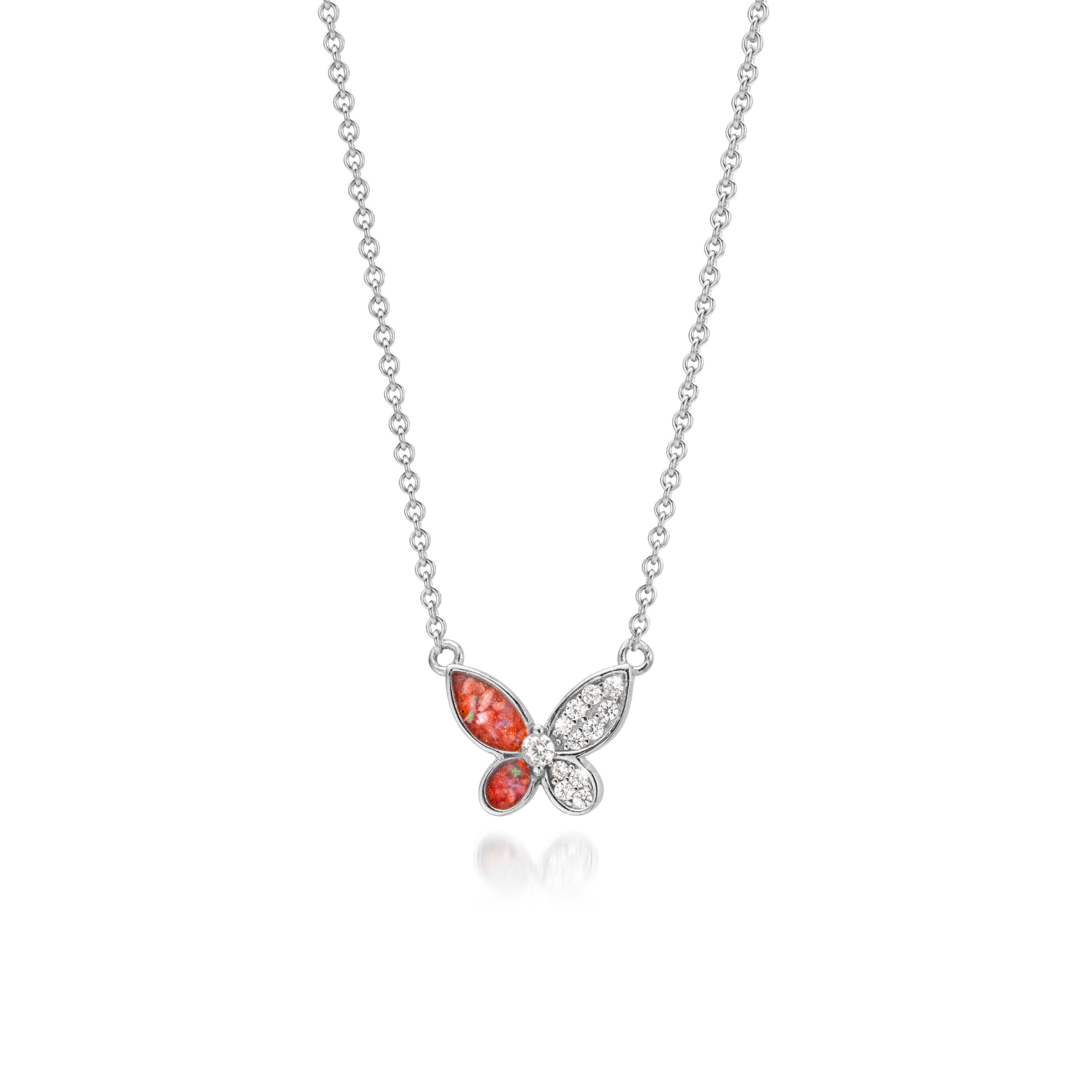 Papillon Brillance Eternal Red WithMe™ Gedenksieraden Memorial Pendant