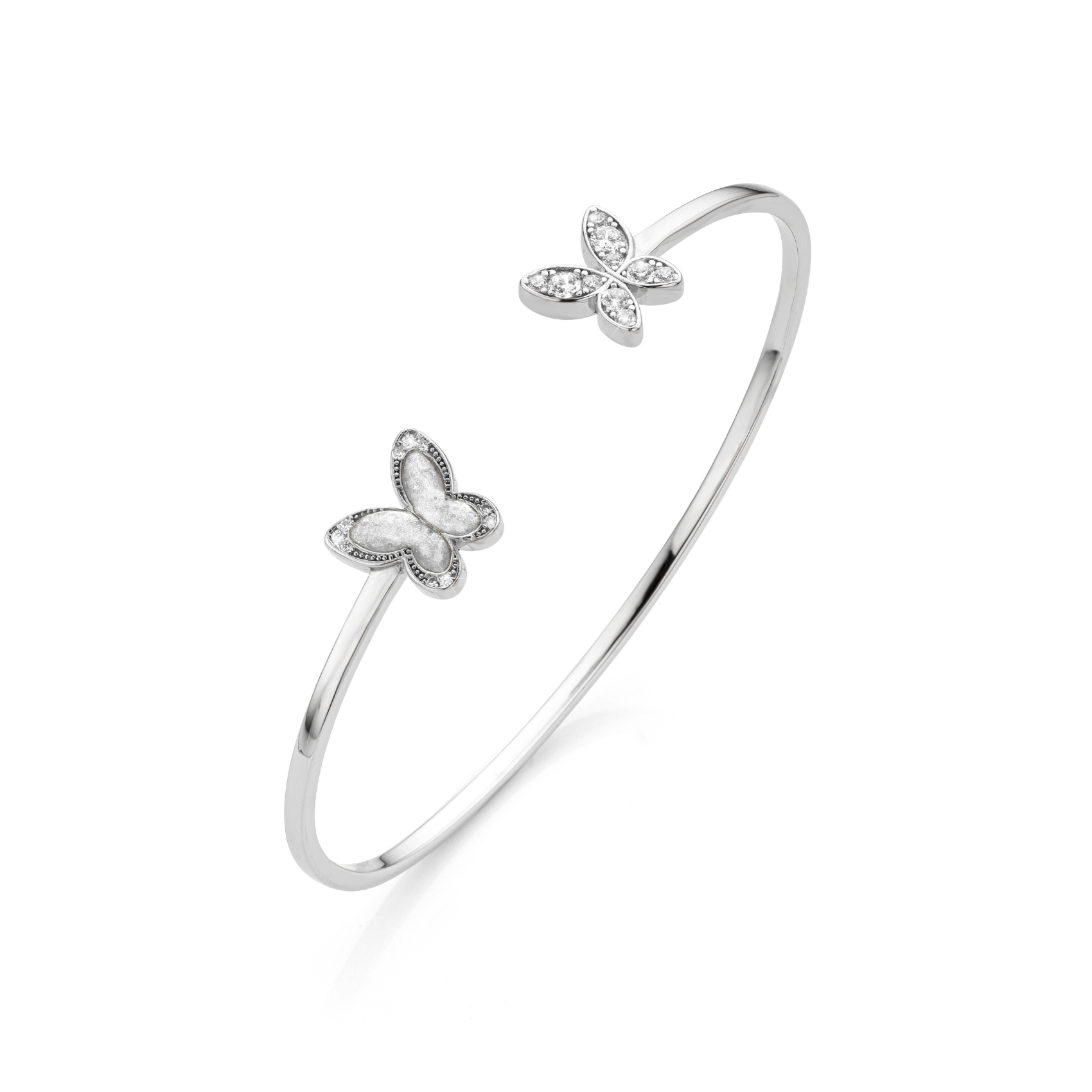 Papillon Éternel Pure White WithMe™ Gedenksieraden Memorial Bracelet