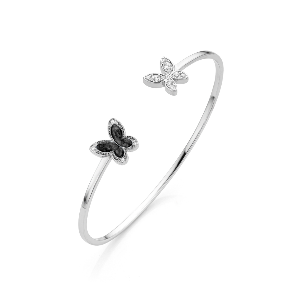Papillon Éternel Onyx Black WithMe™ Gedenksieraden Memorial Bracelet