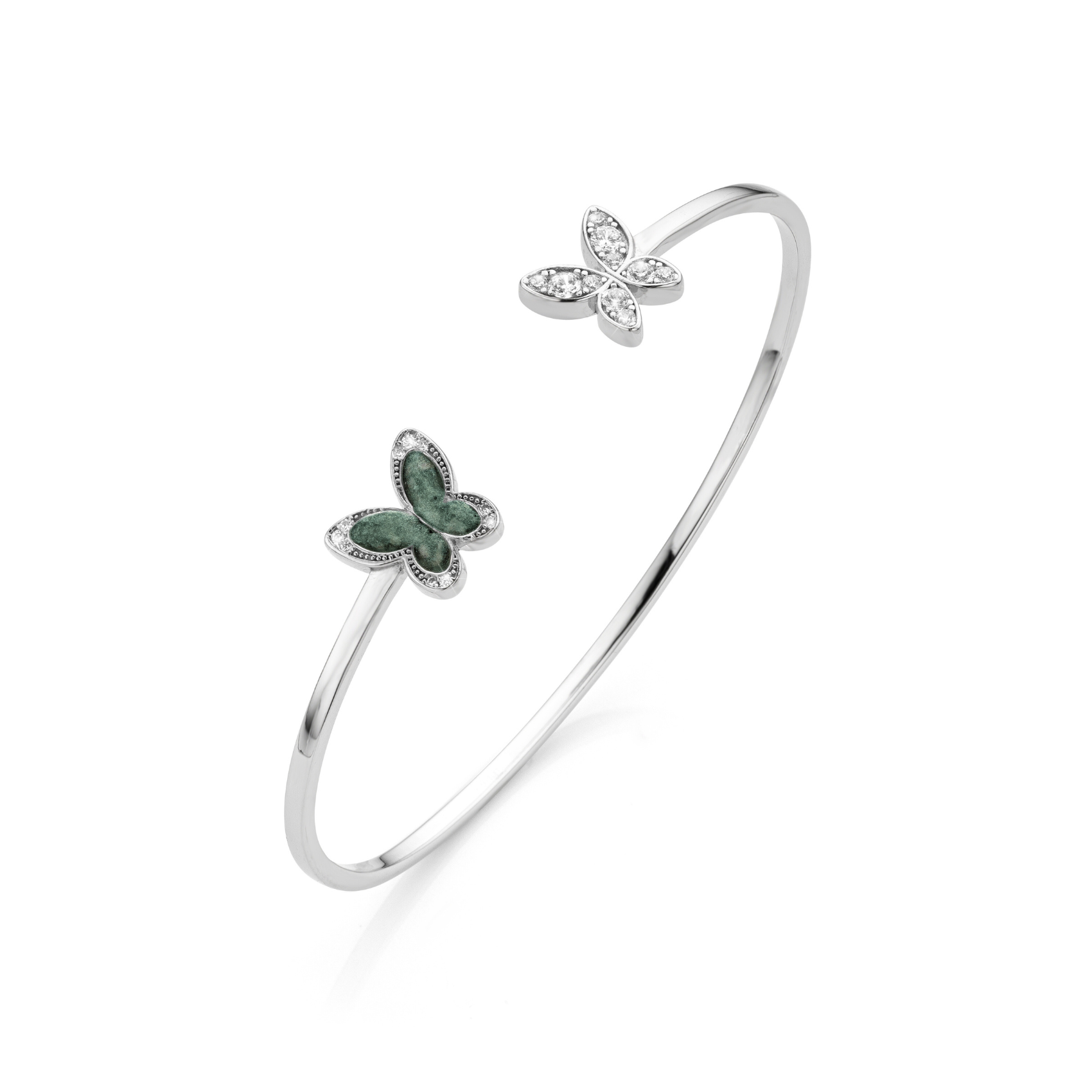 Papillon Éternel Forest Green WithMe™ Gedenksieraden Memorial Bracelet