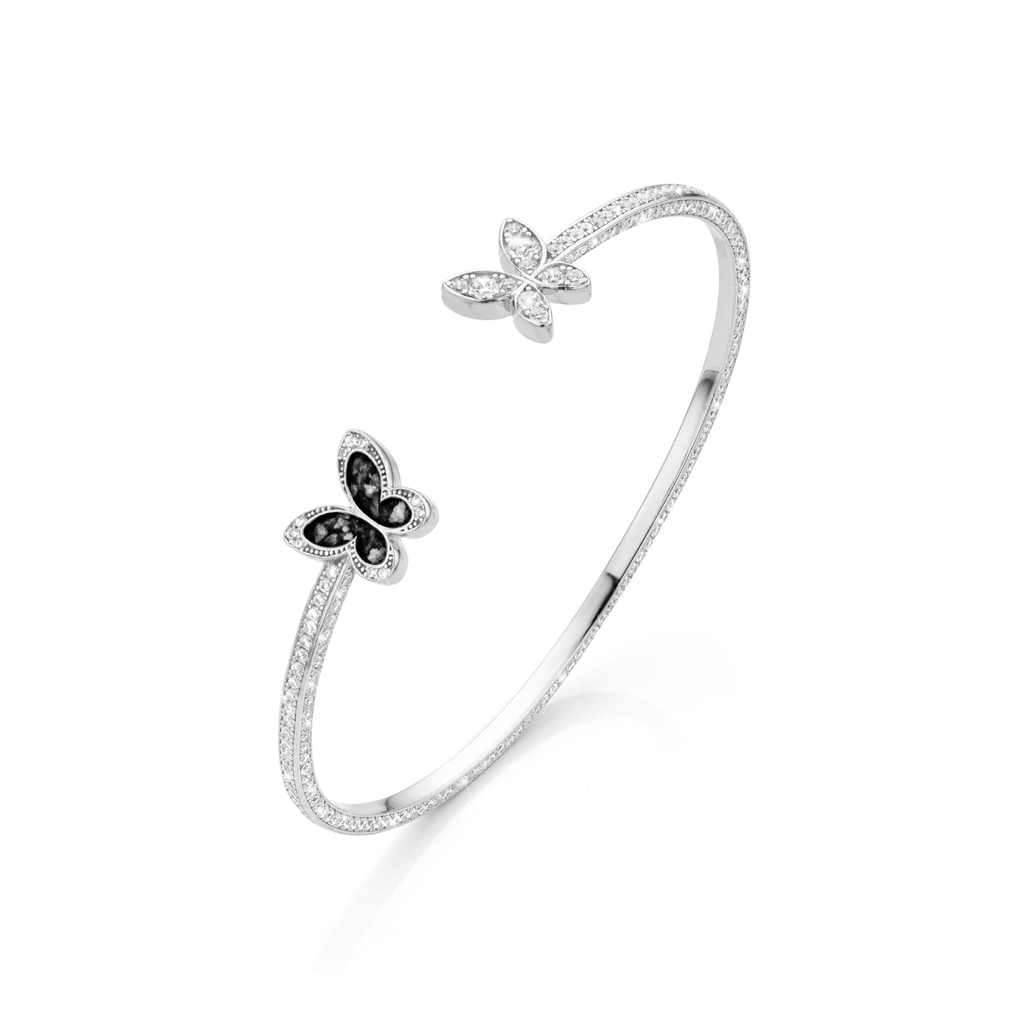 Papillon Éternel Brillance Onyx Black WithMe™ Gedenksieraden Memorial Bracelet