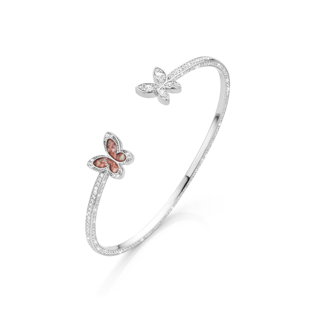Papillon Éternel Brillance Deep Red WithMe™ Gedenksieraden Memorial Bracelet