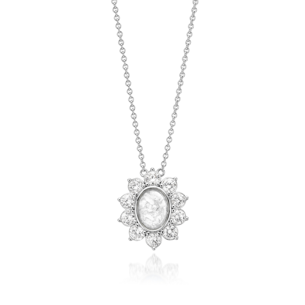 Rayonne Pure White WithMe™ Gedenksieraden Memorial Pendant
