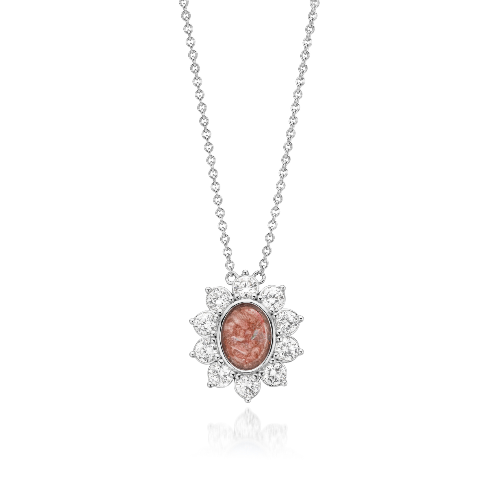 Rayonne Deep Red WithMe™ Gedenksieraden Memorial Pendant