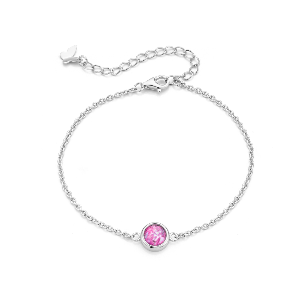 Réversible Loving Pink WithMe™ Gedenksieraden Memorial Bracelet