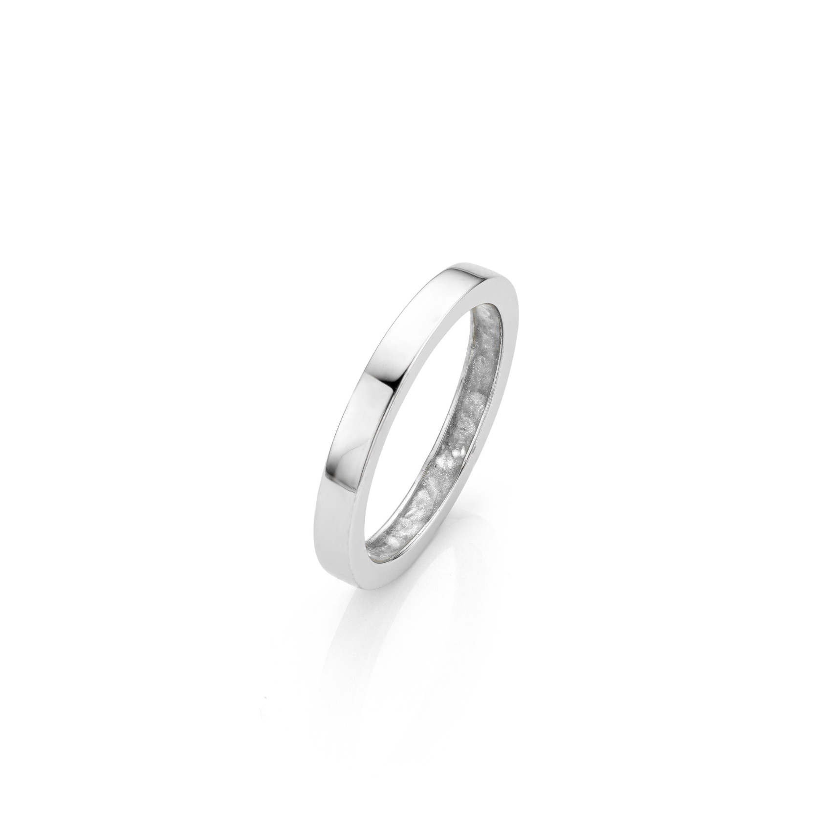 Secrète Sparkling Silver WithMe™ Gedenksieraden Memorial Ring