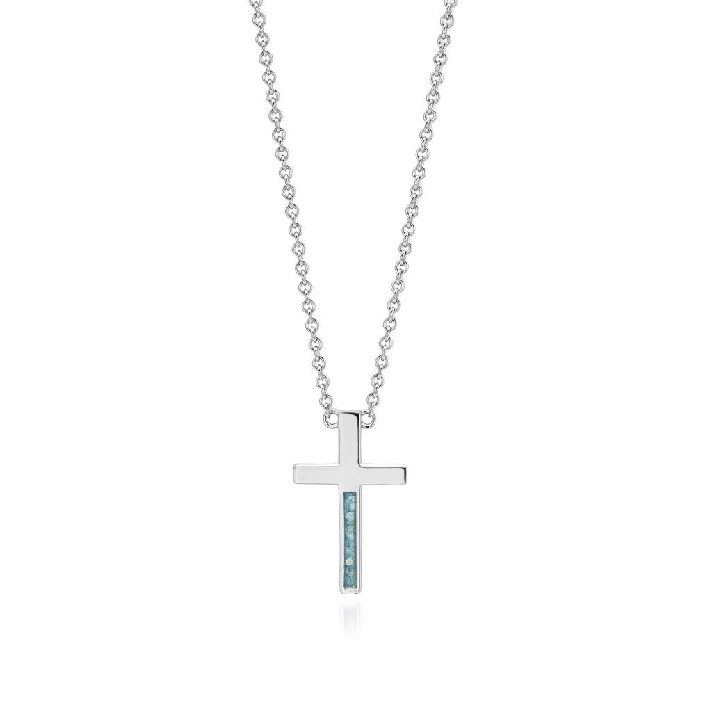 Croix Serenity Blue WithMe™ Gedenksieraden Memorial Pendant