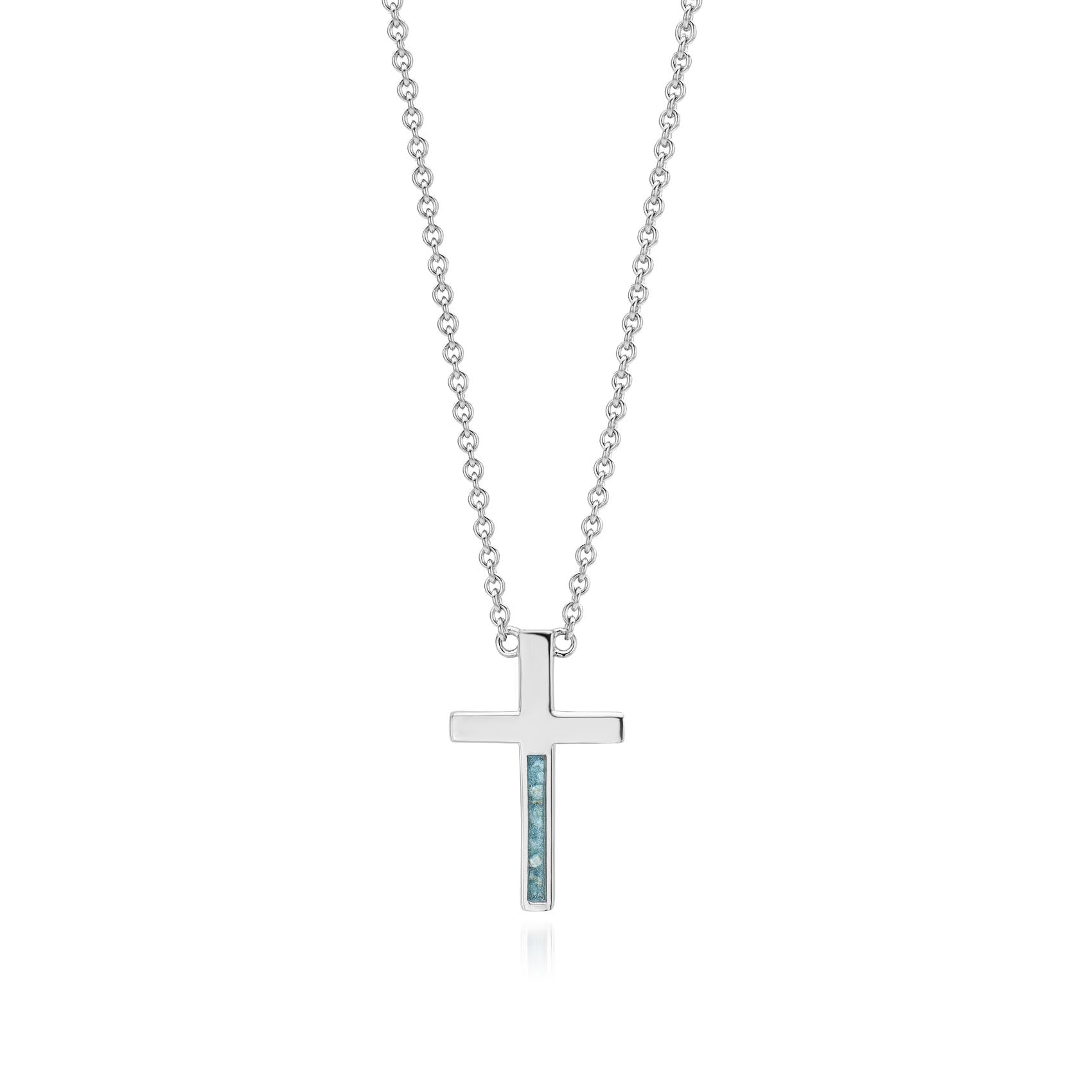 Croix Serenity Blue WithMe™ Gedenksieraden Memorial Pendant