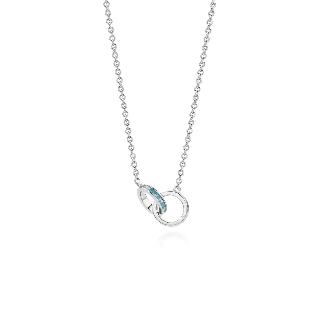 Étreinte Serenity Blue WithMe™ Gedenksieraden Memorial Pendant
