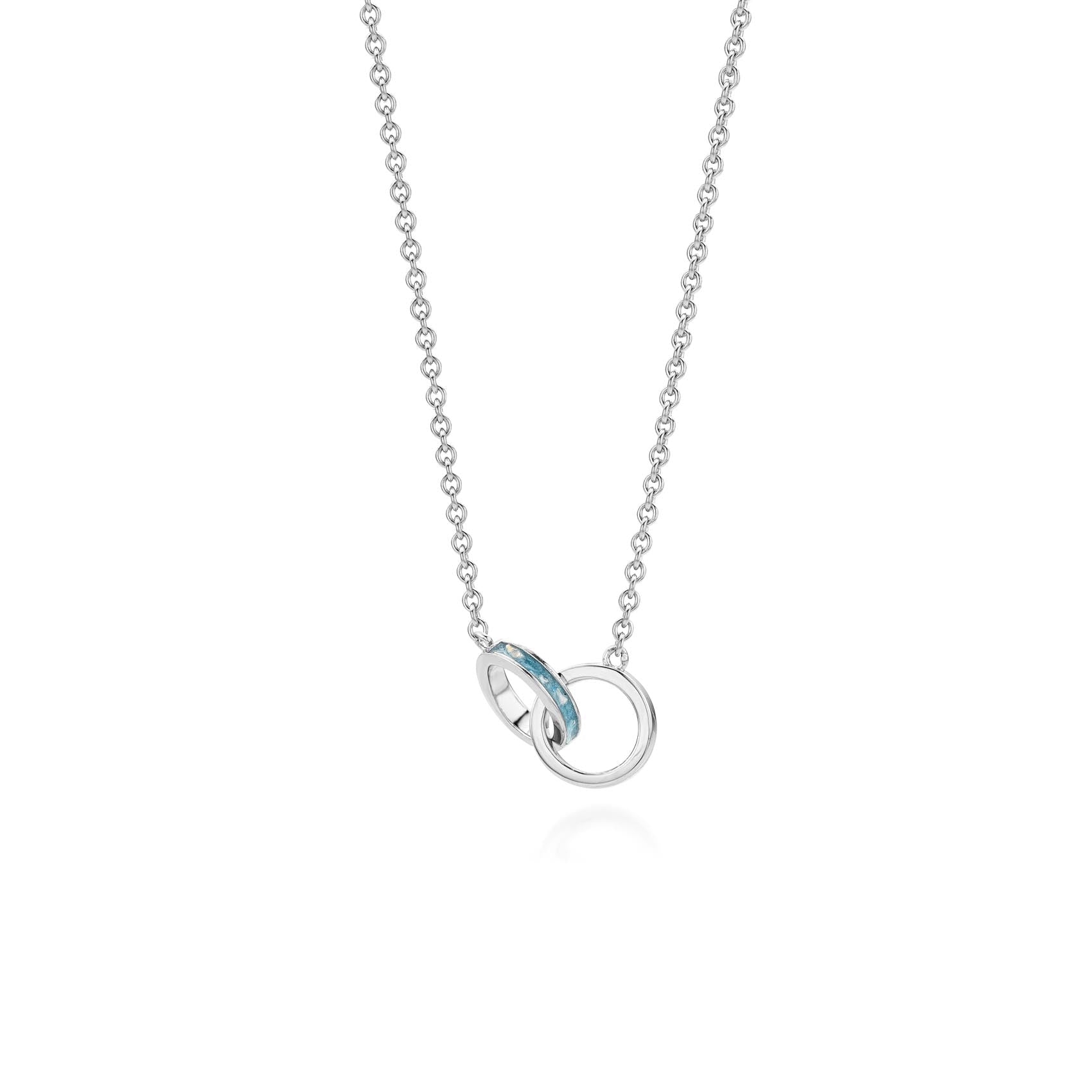 Étreinte Serenity Blue WithMe™ Gedenksieraden Memorial Pendant