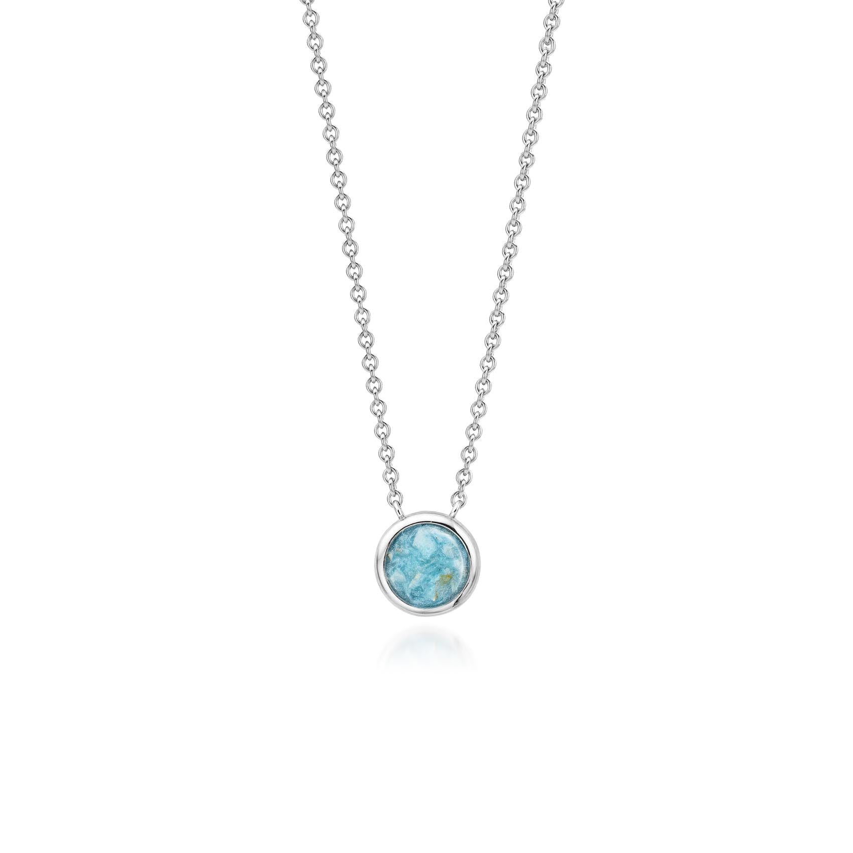 Cercle Serenity Blue WithMe™ Gedenksieraden Memorial Pendant
