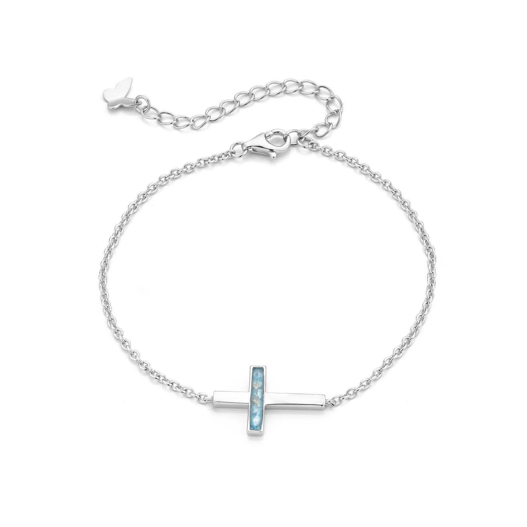 Croix Bracelet Serenity Blue WithMe™ Gedenksieraden Memorial Bracelet