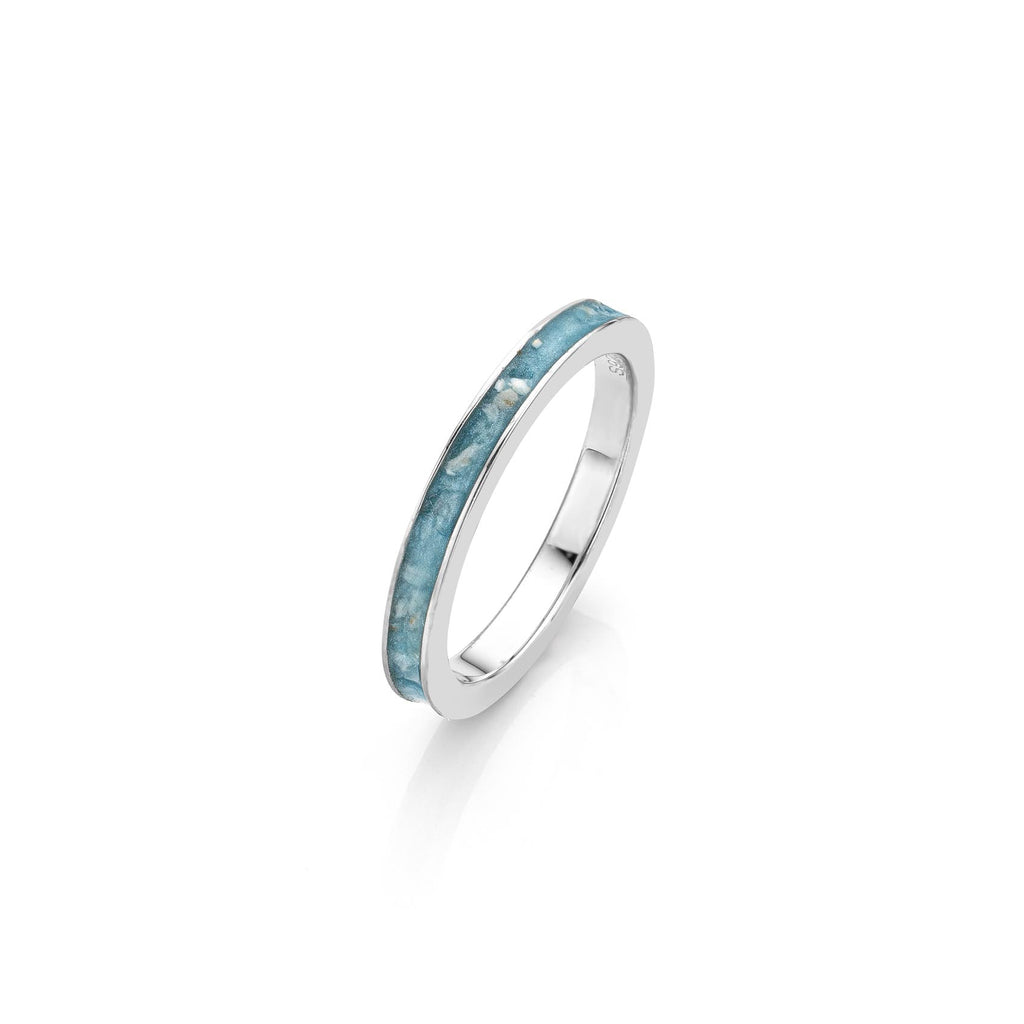 Éternelle Serenity Blue WithMe™ Gedenksieraden Memorial Ring