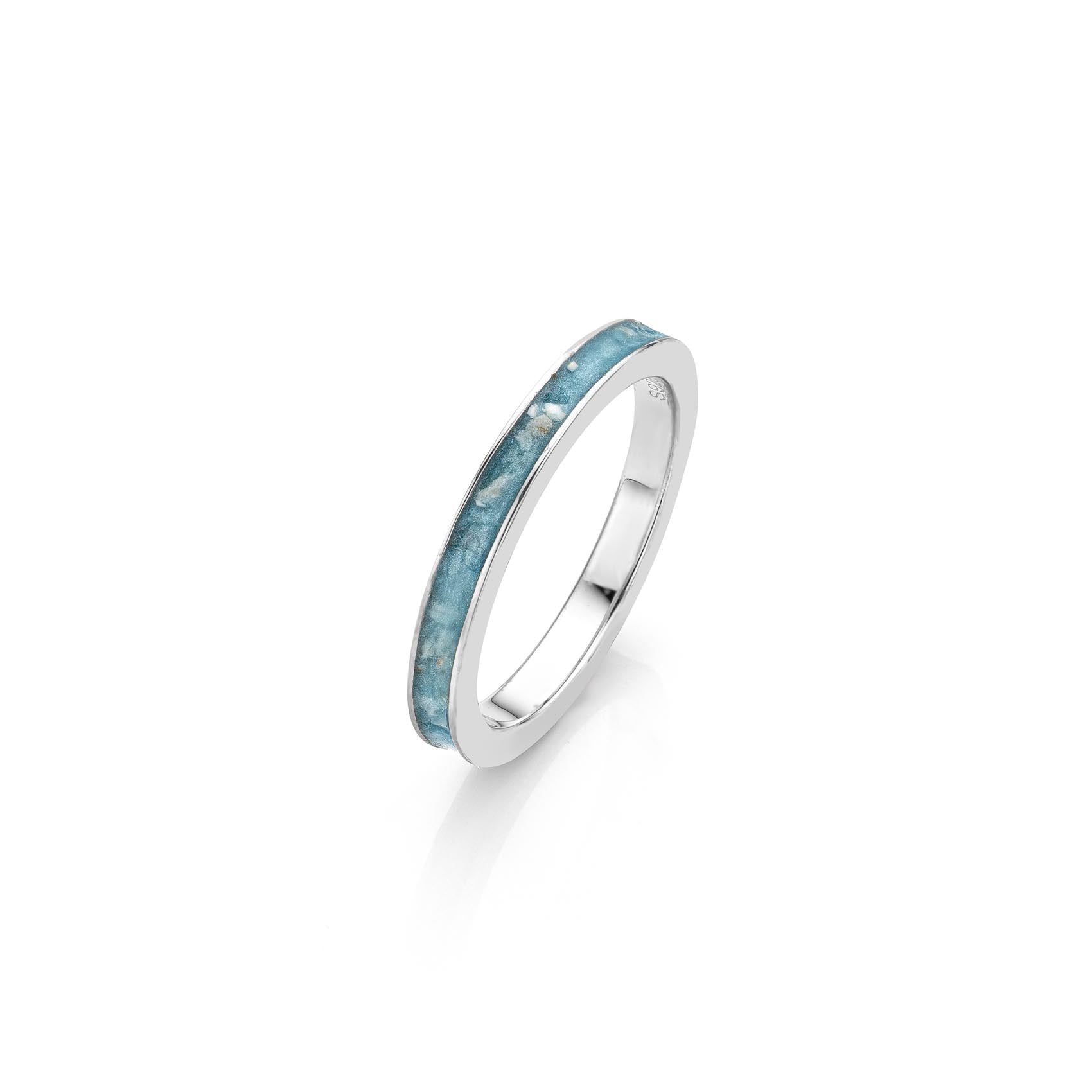 Éternelle Serenity Blue WithMe™ Gedenksieraden Memorial Ring