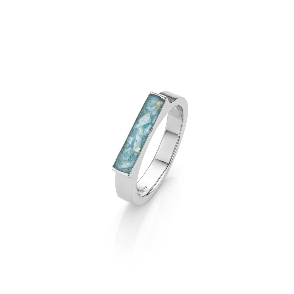Ligne Éternelle Serenity Blue WithMe™ Gedenksieraden Memorial Ring