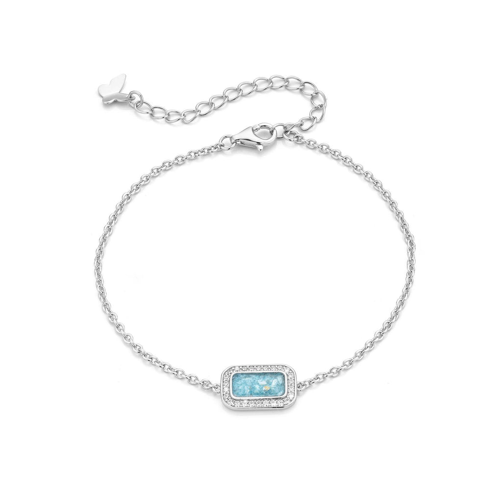 Mémoire Serenity Blue WithMe™ Gedenksieraden Memorial Bracelet